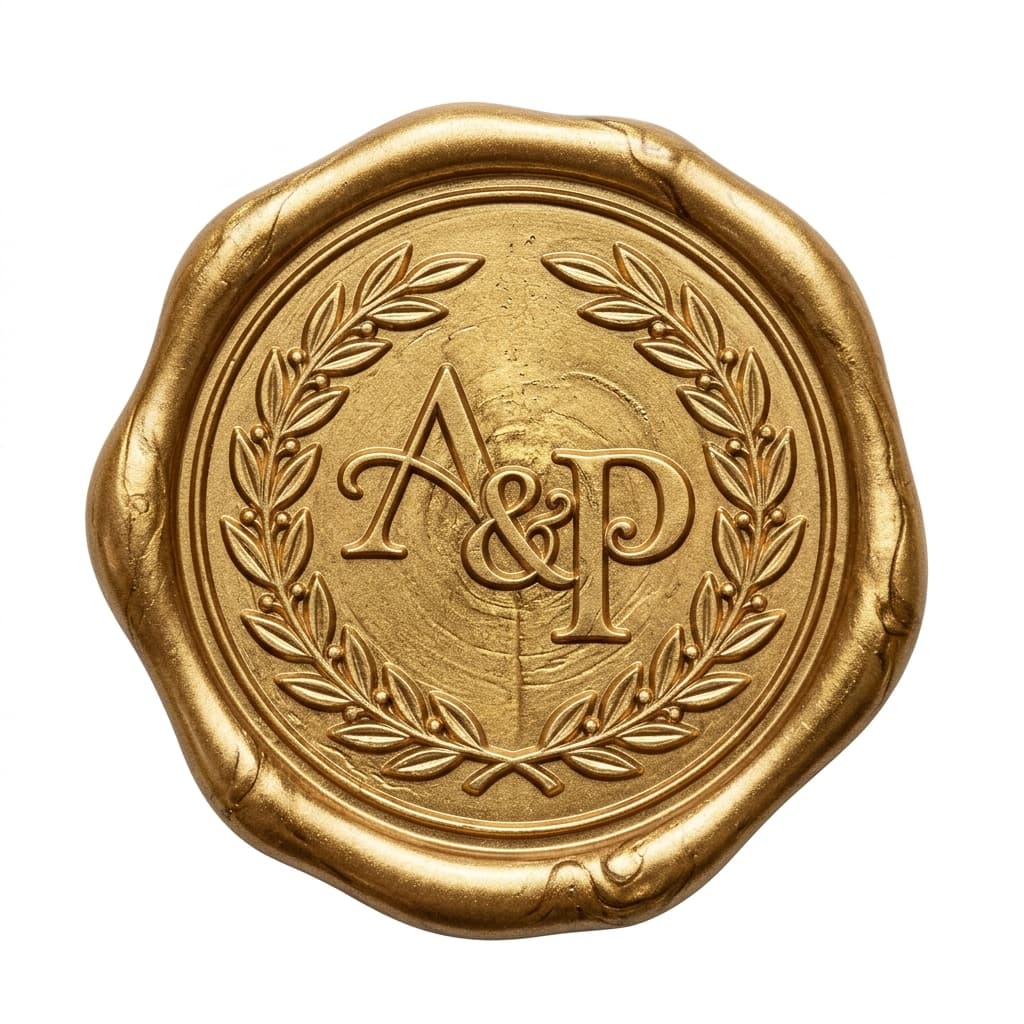 A & P Gold Wax Seal